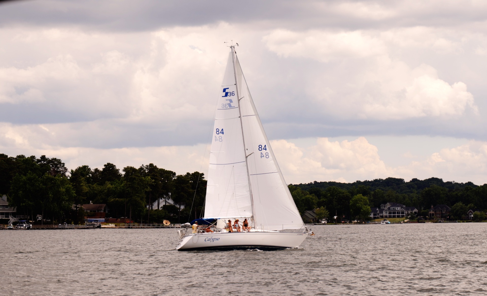 Life on Lake Murray  |  Sailling