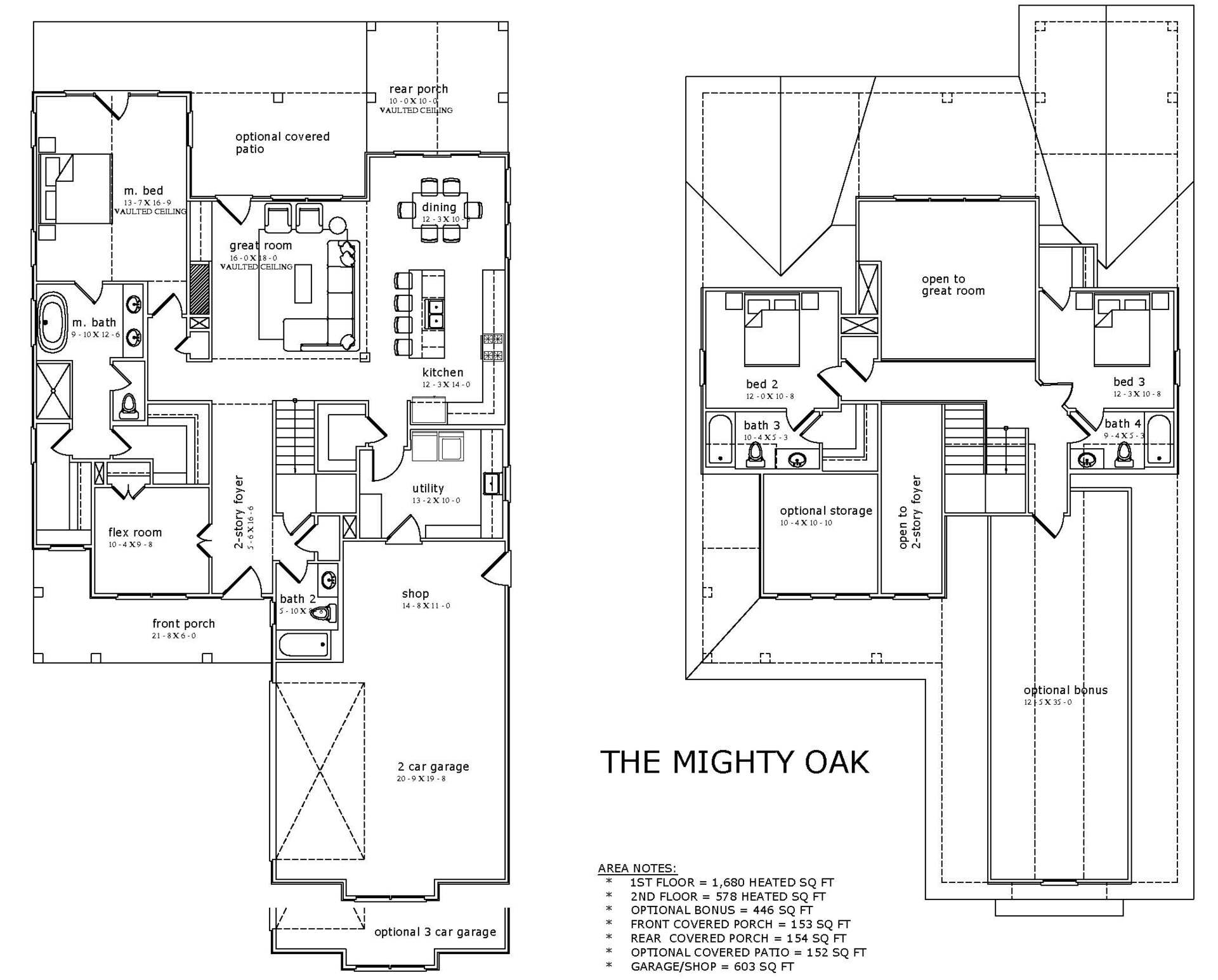 The Mighty Oak Floorplan