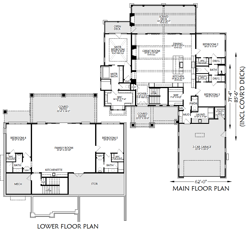 The Willow Creek Floorplan