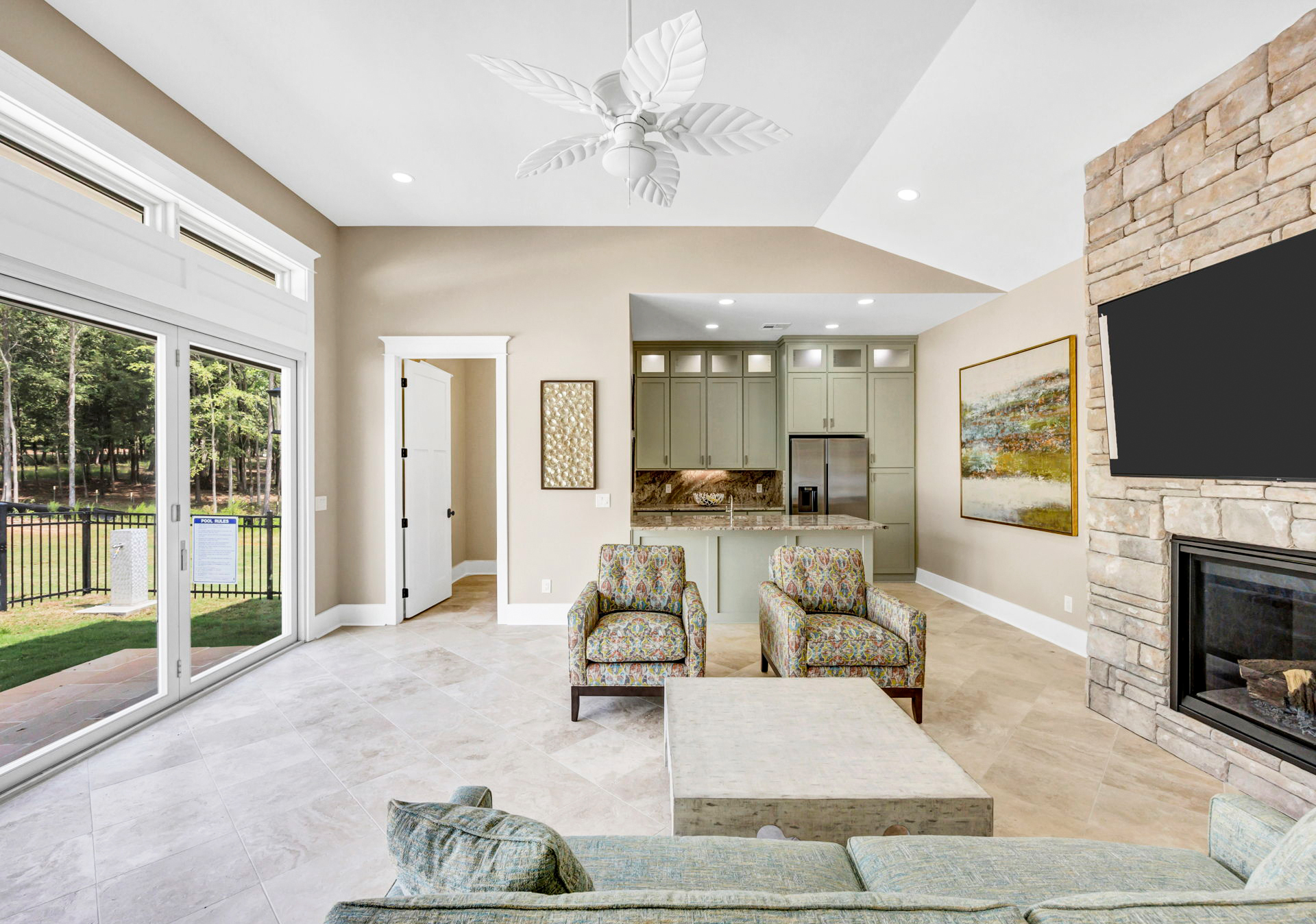 WhiteWater Landing Pool and Pool House | Lake Murray, South Carolina