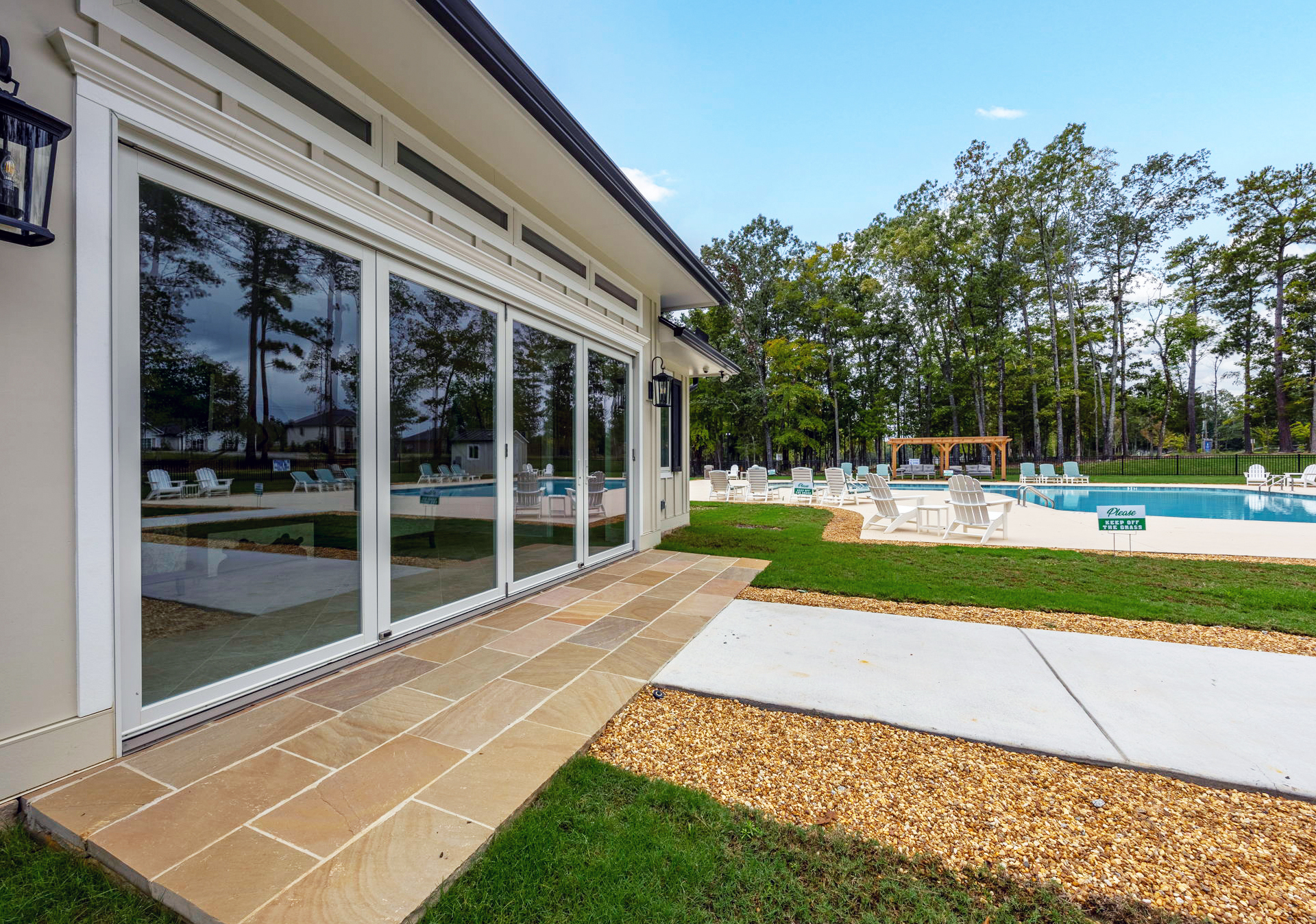 WhiteWater Landing Pool and Pool House | Lake Murray, South Carolina